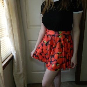 Thrifted Strawberry Skirt